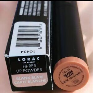 LORAC PRO Hi-Res Lip & Cheek Powder - Blank Slate (Coral) NIB